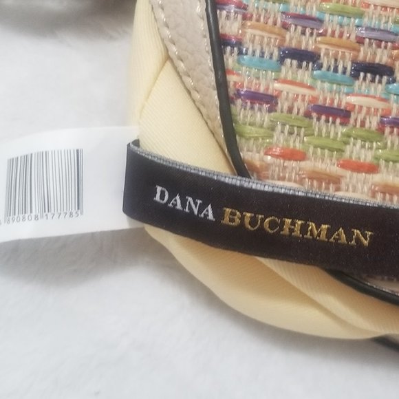 Dana Buchman Faux Leather Woven Tote NWOT - Picture 11 of 12